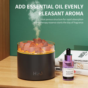 Humidificateur <span class=keywords><strong>de</strong></span> feu simulé en <span class=keywords><strong>pierre</strong></span> <span class=keywords><strong>de</strong></span> <span class=keywords><strong>sel</strong></span> <span class=keywords><strong>de</strong></span> cristal chaud 160ML <span class=keywords><strong>Diffuseur</strong></span> d'<span class=keywords><strong>huile</strong></span> <span class=keywords><strong>essentielle</strong></span> USB <span class=keywords><strong>Diffuseur</strong></span> d'arôme <span class=keywords><strong>de</strong></span> flamme 3D avec lumière 7LED - Product Image 3