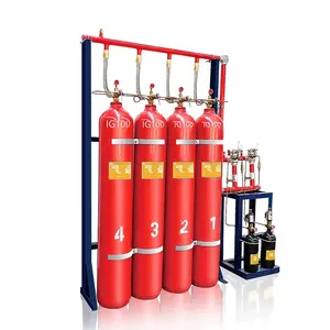 Phổ biến bán buôn ig100 hỗn hợp gas chữa cháy hệ thống 80L/20mpa cho bệnh viện