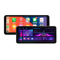 Pantallas universales para coche, 12,3 pulgadas, Android Car Stereo 4 + 64G con Apple Carplay, Radio, reproductor Multimedia, sistema de DVD para Benz BMW