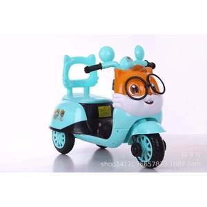Electric Tricycle For Children Pink 12V Rechargeable Battery Powered Toy Car Seated Kids Motorcycle 3-6 Years Old - Product Image 5