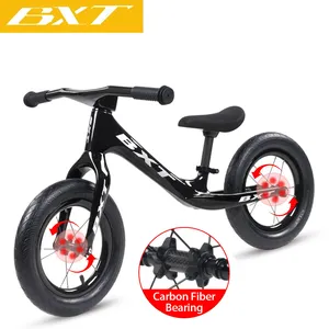 Tasarlanmış denge bisiklet Scooter tam karbon Fiber çocuk bisikleti çocuk itme bisiklet yürüteç binek oyuncaklar tam komple bisiklet çocuk için