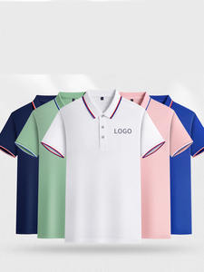 Ventes en gros de chemises polo de travail de haute qualité, respirantes, de couleur unie, <span class=keywords><strong>sur</strong></span> <span class=keywords><strong>mesure</strong></span>, pour les trajets quotidiens en été, pour hommes et femmes - Product Image 1