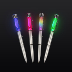 Lighted Flashlight Writing Ballpoint Pens for Night Reading