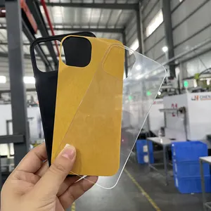 サムスンS10ライト用3M接着剤付き卸売2Dブランク背面カバー塗装ガラス携帯電話ケース