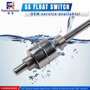 Interruptor de flotación de acero inoxidable 316 para monitoreo del nivel de agua dulce en tanques marinos - Product Image 1
