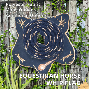 Cuerda de Amarre para Caballos Joya con Bandera Ecuestre de Poliéster - Product Image 2