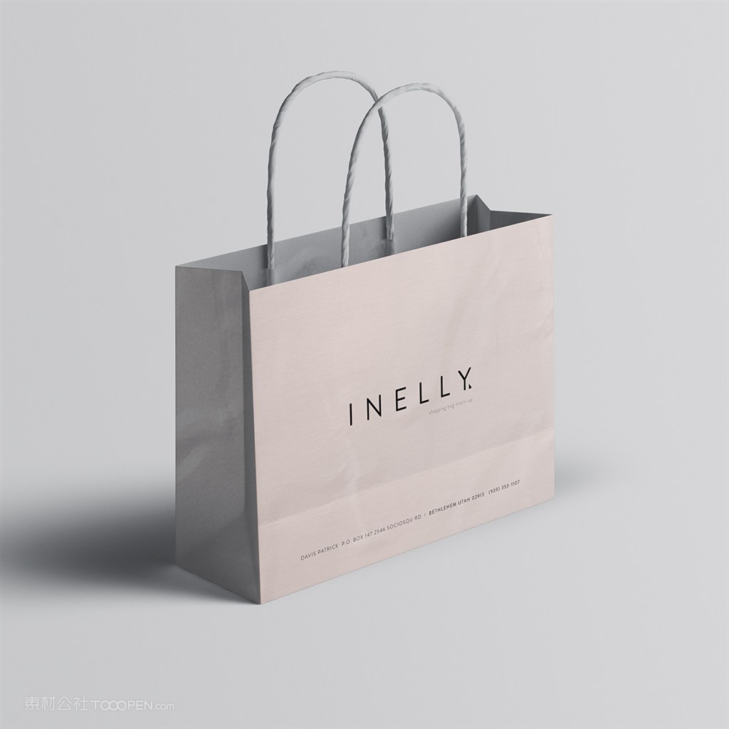 High quality Custom  Enviro<i></i>nmental shopping Paper Bag Recyclable gift Paper Bags  with  logo