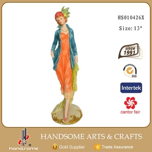 Personalizzato 13 Pollici 3d Della Resina Della Signora di Modo Sexy Figurine In Miniatura - Product Image 4