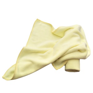 Friend <b>Car</b> Washing Supplies Microfiber Towel 30x30Cm Yellow Weft Knit For <b>Car</b> Waxing Detailing <b>Polishing</b> - Product Image 3