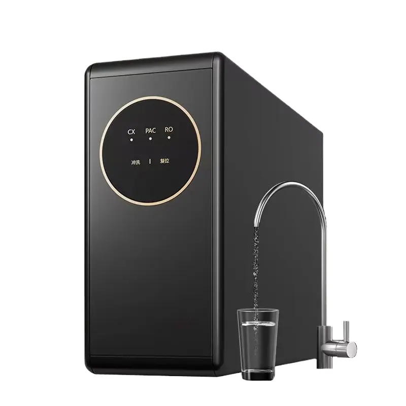 Filter pemurni air elektrik portabel, 20 inci wadah sistem pemurni air listrik mesin penggunaan rumah, pemurni air RO terbalik Osmosis