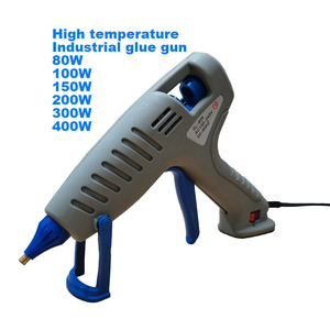 Nouveau design, <span class=keywords><strong>pistolet</strong></span> à <span class=keywords><strong>colle</strong></span> thermofusible professionnel industriel de grande taille, préchauffage rapide, robuste, 300W 400W avec bâtonnets de <span class=keywords><strong>colle</strong></span> - Product Image 2