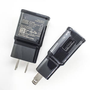 Pour chargeur de téléphone portable adaptatif EU US Plug adaptateur de voyage noir <span class=keywords><strong>blanc</strong></span> 5V 2A 15W chargeur mural rapide pour S9/S9 +/S8/S8 +/Note8 - Product Image 2
