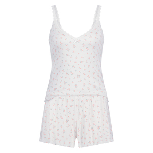 Beefey Set Loungewear <span class=keywords><strong>Estivo</strong></span> Comodo Morbido Leggero Traspirante con Stampa Digitale e Vita Elastica per Signore - Product Image 4
