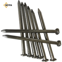 3 pouces 5 pouces prix d'usine vernis brillant plat tête ronde clou en bois clou en fer ongles communs