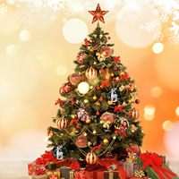 Blancs d'ornements de sublimation Blancs de sublimation ronds en MDF Double face Ornements Produits de Noël Blancs de sublimation en vrac