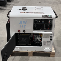 Générateur Diesel 8KW 10KW 15KW 220V 50Hz/60Hz pour blanchisserie, imprimerie, petite salle de sport, alimentation électrique, certifié CE, en stock