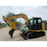 Prix de gros : Mini-excavatrice Caterpillar 308e2 d'occasion, modèle Cat 308e2, la plus vendue, avec fonctionnalités avancées
