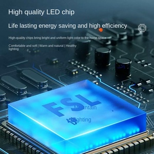 Luminaria empotrada de techo FSL Foshan Lighting Meijia de segunda generación, 75 mm de diámetro, estilo moderno minimalista, de aleación de aluminio, para sala de estar, pasillo, dormitorio. - Product Image 2