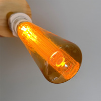 Ampoule LED décorative vintage en forme de flacon de parfum, 3W, blanc chaud 1800-2200K, 200lm, large plage de tension