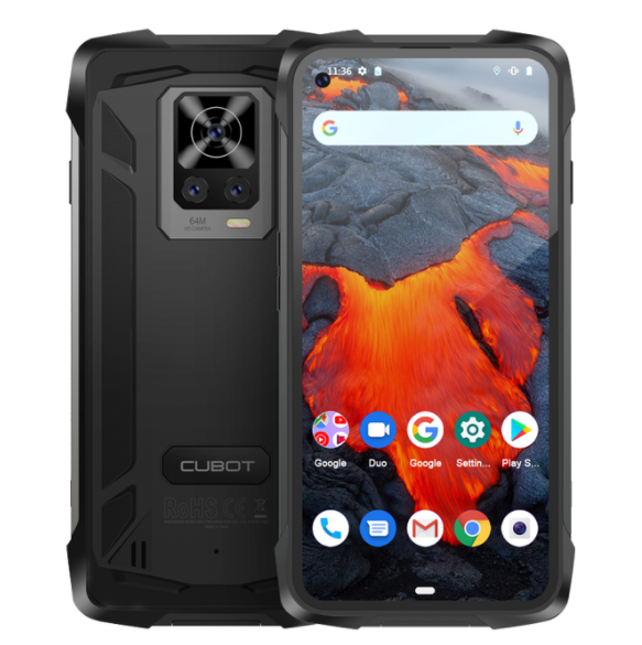 Cubot King Kong 7 IP68 IP69K Waterproof Rugged Smartphone 8GB+128GB/256GB 6.36" FHD+ 64MP Triple Camera 32MP Selfie 5000mAh NFC