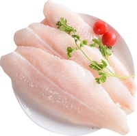 Filet de Pangasius Dory surgelé 170-220g/pièce 1kg/sac 10kg/carton