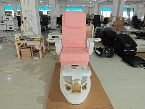 เก้าอี้สปาเท้าไฟฟ้าแบบพกพาปรับได้เก้าอี้นวดเล็บเท้าสำหรับร้านทำเล็บ - Product Image 2