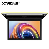 Monitor de Techo para Auto XTRONS de 15.6 Pulgadas, 1920x1080 IPS, Pantalla Táctil Abatible, Android, con Sonido Superior y Entrada HD, Reproducción de Video 4K