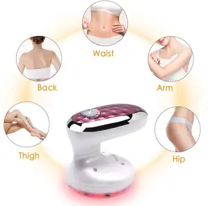 Facelift ing Mikros trom Entspannen Sie Muskel vibration Körperform ung Fett verbrennung EMS Rotlicht Handheld Electric Body Slimming Device