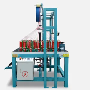 wire cable harness sleeve braiding machine for aircraft, automotive, marine, and electrical applications.