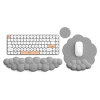 Nouveau dessin animé tapis de souris mousse à mémoire fibre repose-poignet tapis de souris ergonomique personnalisé tapis de souris dactylo jeu PC ordinateur portable pour bureau maison