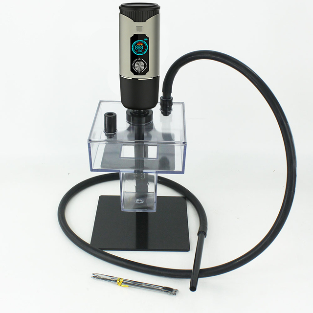 Arabic E-Hookah Adjustable Temp Smart Touch Rechargeable Leakproof Large Battery Indoor Luxury Electric Shisha