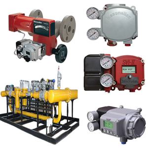 Natural Gas Valve Skid Masoneilan 35002 Control Valve Type 35 <b>Actuator</b> SVI1000/SVI2/SVI3 Positioner OEM Pneumatic Flanged ASCO - Product Image 6