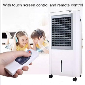 Refroidisseur d'air <span class=keywords><strong>électrique</strong></span> domestique portable de 165W avec purification ionique et télécommande Nouveau ventilateur évaporatif de conception pour usage domestique - Product Image 4