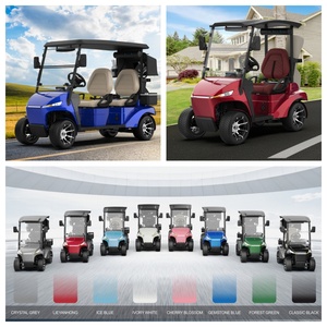 Voiturette de <span class=keywords><strong>golf</strong></span> électrique monoplace ou biplace 1500W, véhicule de tourisme 50-70km/h, autonomie 90km, véhicule à quatre roues pour diverses occasions - Product Image 4