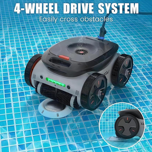 Limpiador de Piscinas Inteligente con Control por Aplicación Móvil para Monitoreo y Programación Remotos - Product Image 3