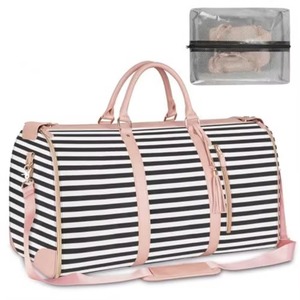 Muestra gratuita: Fabricante de bolsas de viaje: Bolsa de lona plegable con accesorios para teléfono, apta como equipaje de mano. - Product Image 4