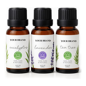 Aceite Esencial Puro de Lavanda, Árbol de Té, Eucalipto y Rosa de 10 ml para Fabricación de Velas, Perfumes y Cosméticos, Venta al Por Mayor - Product Image 1