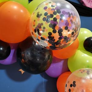 Kit Decorazioni <span class=keywords><strong>per</strong></span> Feste di Halloween con Palloncini in Lattice ad Elio, Ghirlande e Archi - Product Image 6