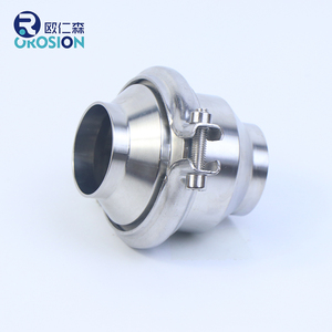 Vệ sinh Hàn mùa xuân kiểm tra van thép không gỉ 304/316 thép không gỉ kiểm tra van cho nước - Product Image 3