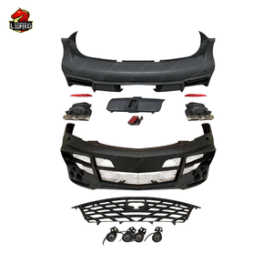 Kit de carrosserie FRP de Modification de voiture de <span class=keywords><strong>prix</strong></span> usine pour <span class=keywords><strong>Infiniti</strong></span> QX56 <span class=keywords><strong>QX80</strong></span> mise à niveau vers le kit de carrosserie de style russe calandre de pare-chocs avant et arrière - Product Image 1