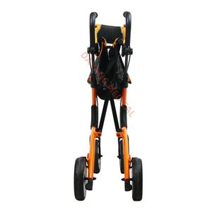 รถเข็นวีลแชร์พับได้ 4 ล้อ น้ำหนักเบา แข็งแรง ทนทาน ผลิตในจีน พร้อมที่นั่ง สำหรับผู้พิการ - Product Image 6