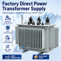 Transformateur de puissance immergé dans l'huile 25000 KVA 11 kV/33 kV avec conception d'isolation anti-buée pour équipement de centrale électrique en région côtière humide