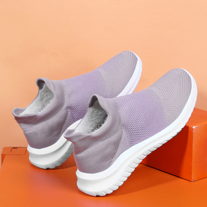 تسوق عبر الإنترنت i plus من الكشميرية الدافئة zapatillas-calzados جورب عصري للنساء من نيراولي - Product Image 4
