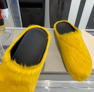 High-quality brand-designed fashionable plush <b>slippers</b> Men's and Women's Matching Luxury Sport Shoes - Product Image 5