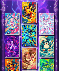 YQ Premium Original Pokemoned Art Board scellé, Boîte Surprise de Collection Anime Japonais à l'aveugle, Fan Art rare, <span class=keywords><strong>Booster</strong></span> de Cartes à Collectionner - Product Image 5