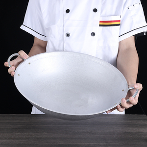 <span class=keywords><strong>Wok</strong></span> en fonte d'aluminium pour cuisinière à gaz <span class=keywords><strong>Wok</strong></span> à gaz - Product Image 4