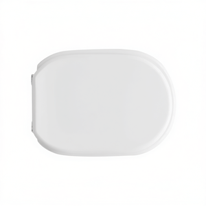 Siège de toilette pour Azzurra Diana Shape 6 blanc à fermeture douce, longueur 50,5 cm, largeur 37,5 cm - Product Image 3