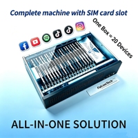 Boîtier de serveur pour ferme de téléphones mobiles Android, ferme de téléphones pour médias sociaux, ferme de téléphones pour clics
