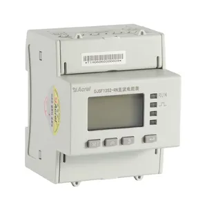Acrel Medidor de Tensão DC DC0-1000V 48V 75mV DJSF1352-RN/K sob tensão, saída de alarme, sistema CE DC medidor de energia