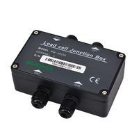 Boîtier de jonction pour cellule de pesage SMOWO RW-JX3 avec 3 canaux d'entrée de signal mV et une sortie de signal SUM